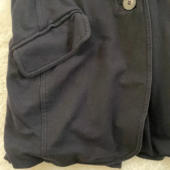 ❤️ Linq black soft cotton modal blazer