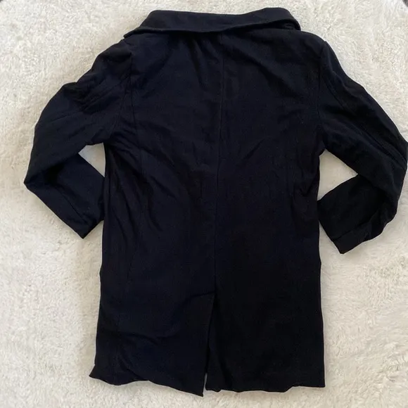 ❤️ Linq black soft cotton modal blazer