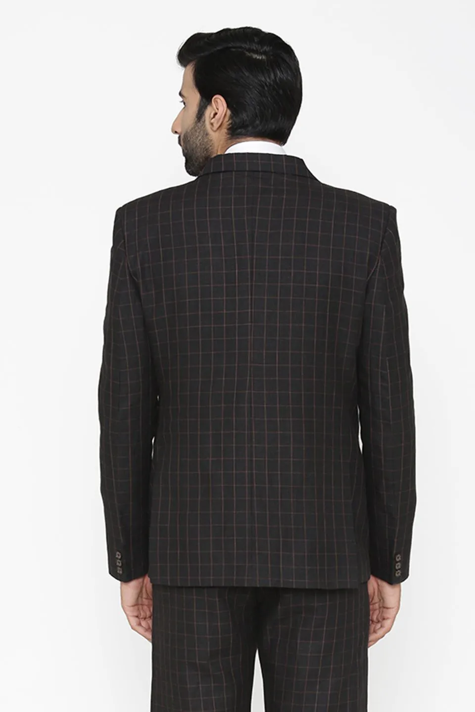 100% Pure Linen by Linen Club Black Blazer