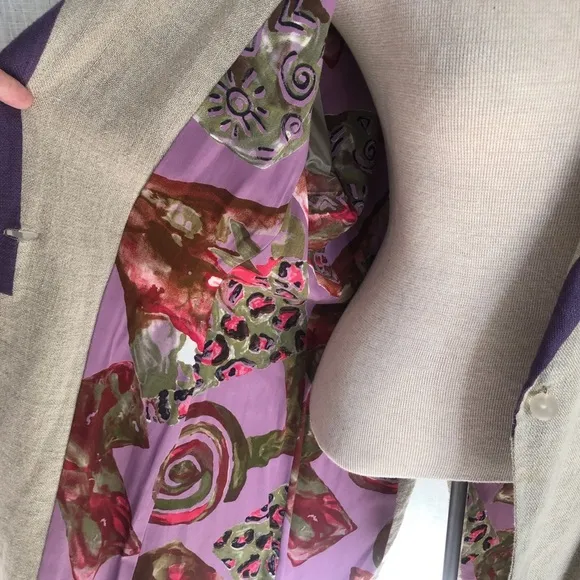 1970’s Vintage linen blazer