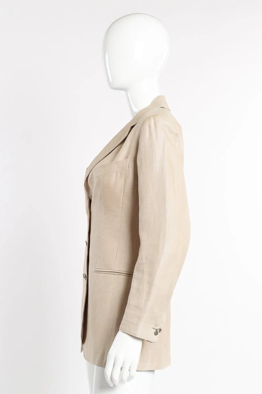 1998 S/S Linen Blazer