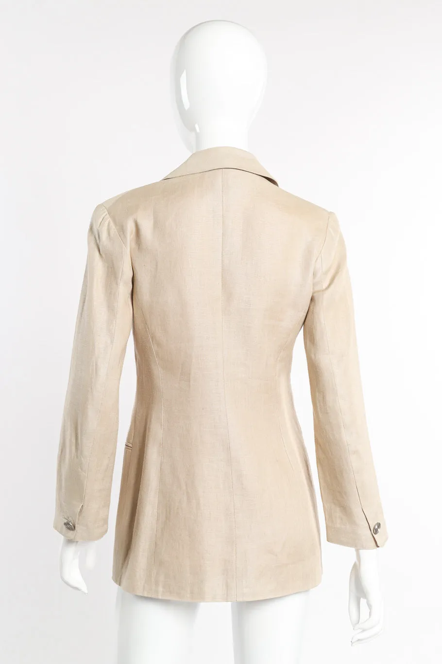 1998 S/S Linen Blazer