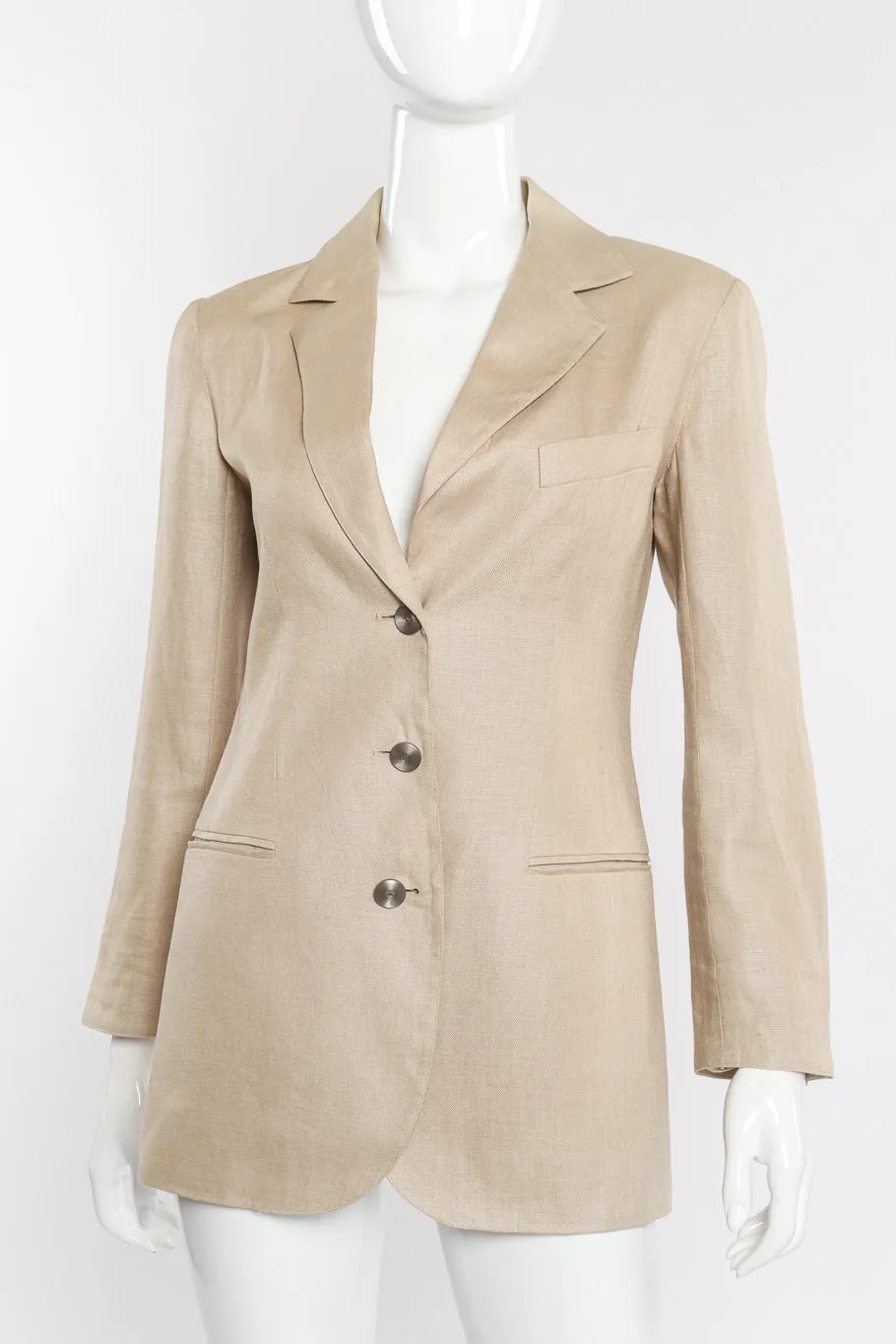 1998 S/S Linen Blazer