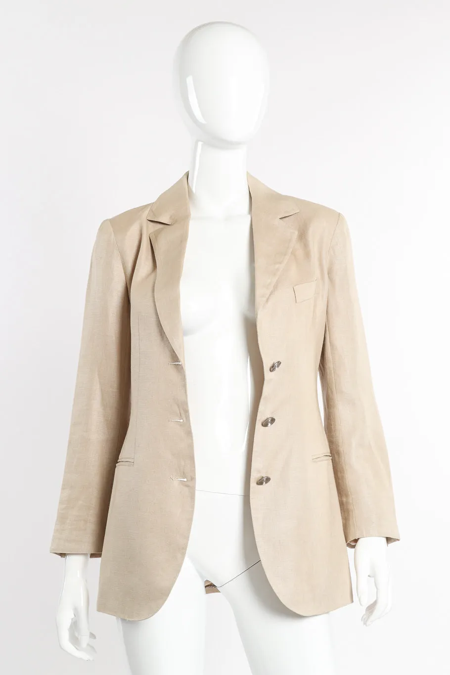 1998 S/S Linen Blazer