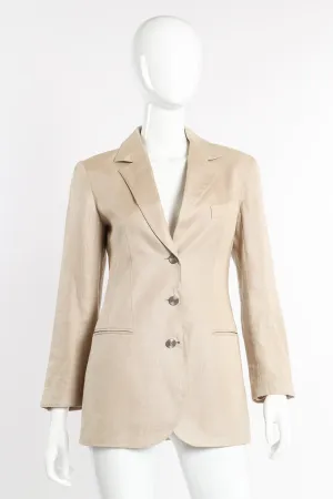 1998 S/S Linen Blazer