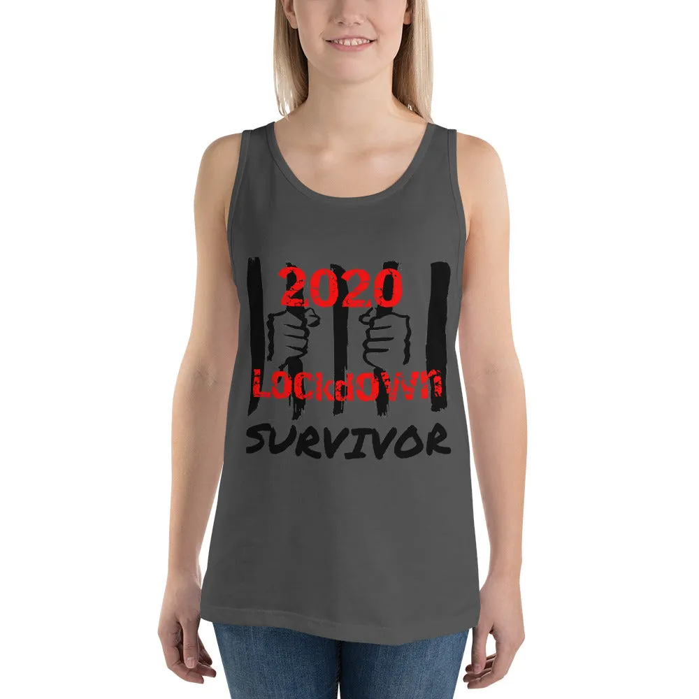 2020 Lockdown Survivor Unisex Tank Top