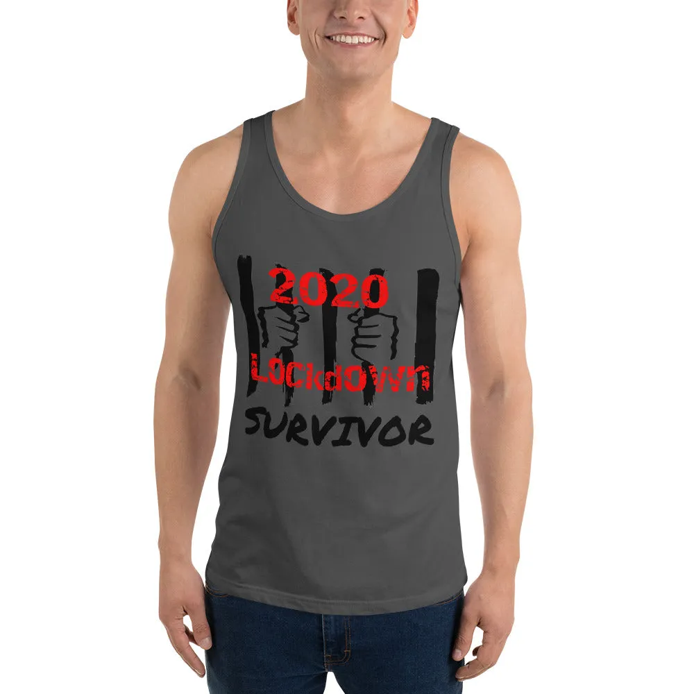 2020 Lockdown Survivor Unisex Tank Top