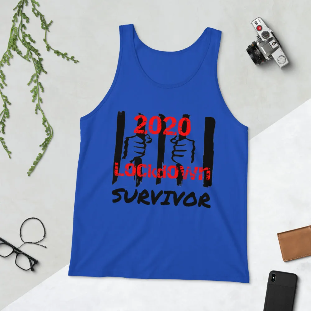 2020 Lockdown Survivor Unisex Tank Top