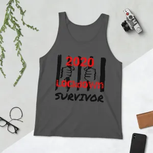 2020 Lockdown Survivor Unisex Tank Top