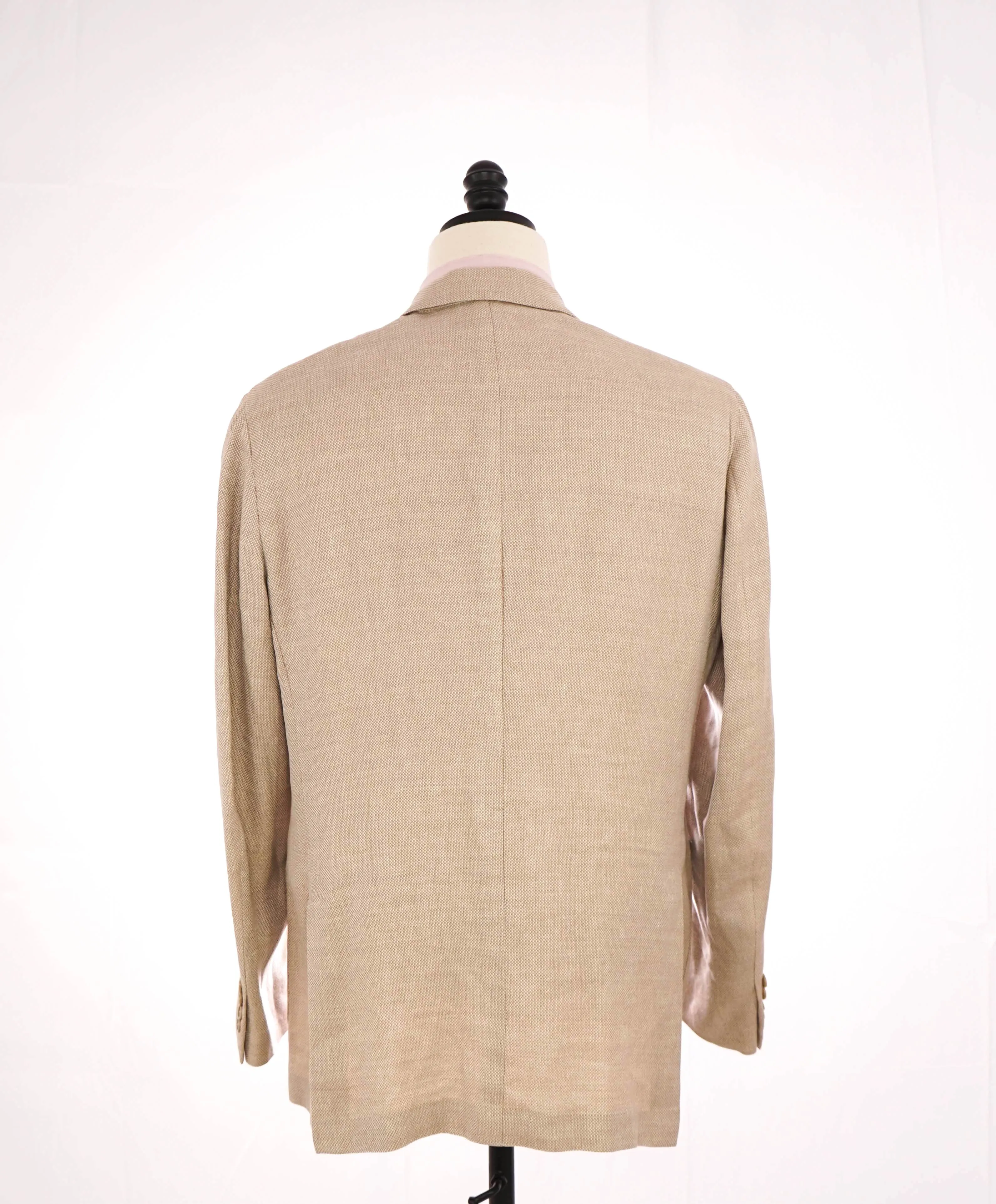 $2,695 ERMENEGILDO ZEGNA - *Crossover* Patch Pocket Wool/Silk/Linen Blazer - 42R