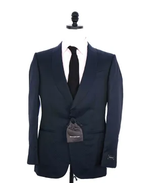$2,995 ERMENEGILDO ZEGNA - SHAWL COLLAR Silk Dinner Jacket 1-Piece - 38R