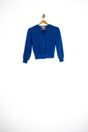 80’s PUFF SLEEVE CARDIGAN / EXTRA SMALL