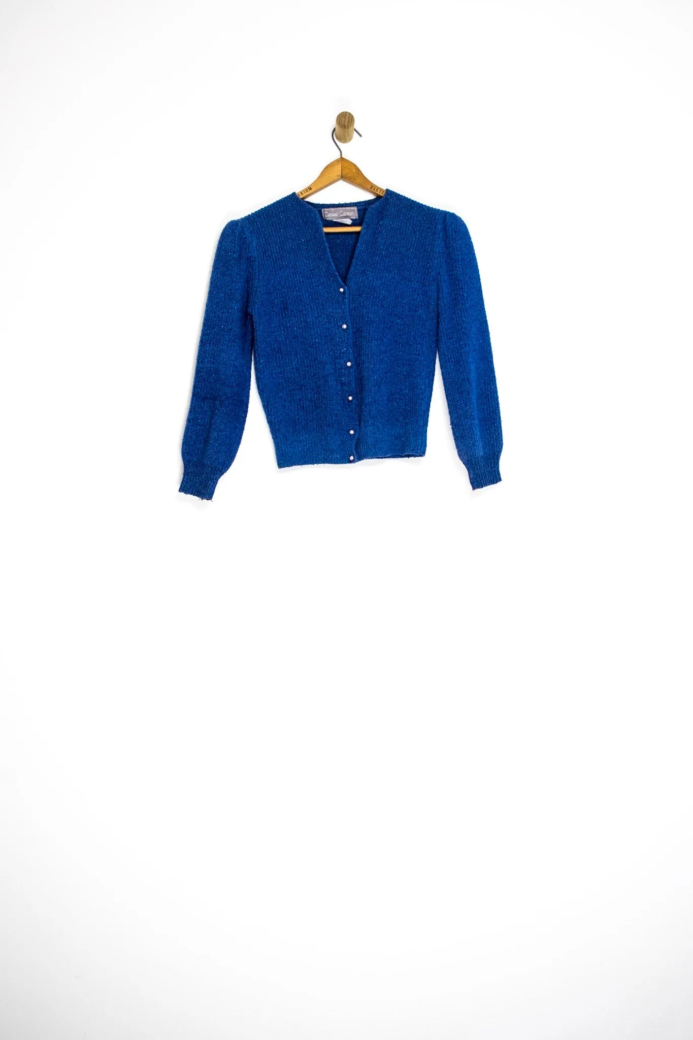 80’s PUFF SLEEVE CARDIGAN / EXTRA SMALL