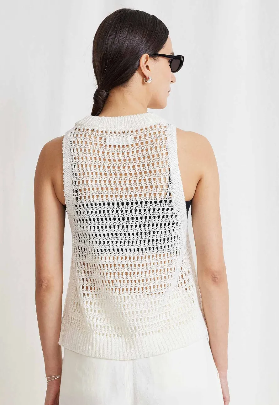 Abierta Knit Tank
