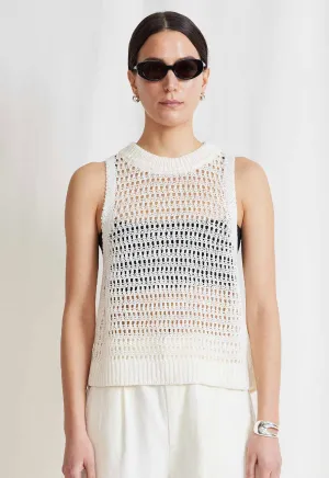 Abierta Knit Tank