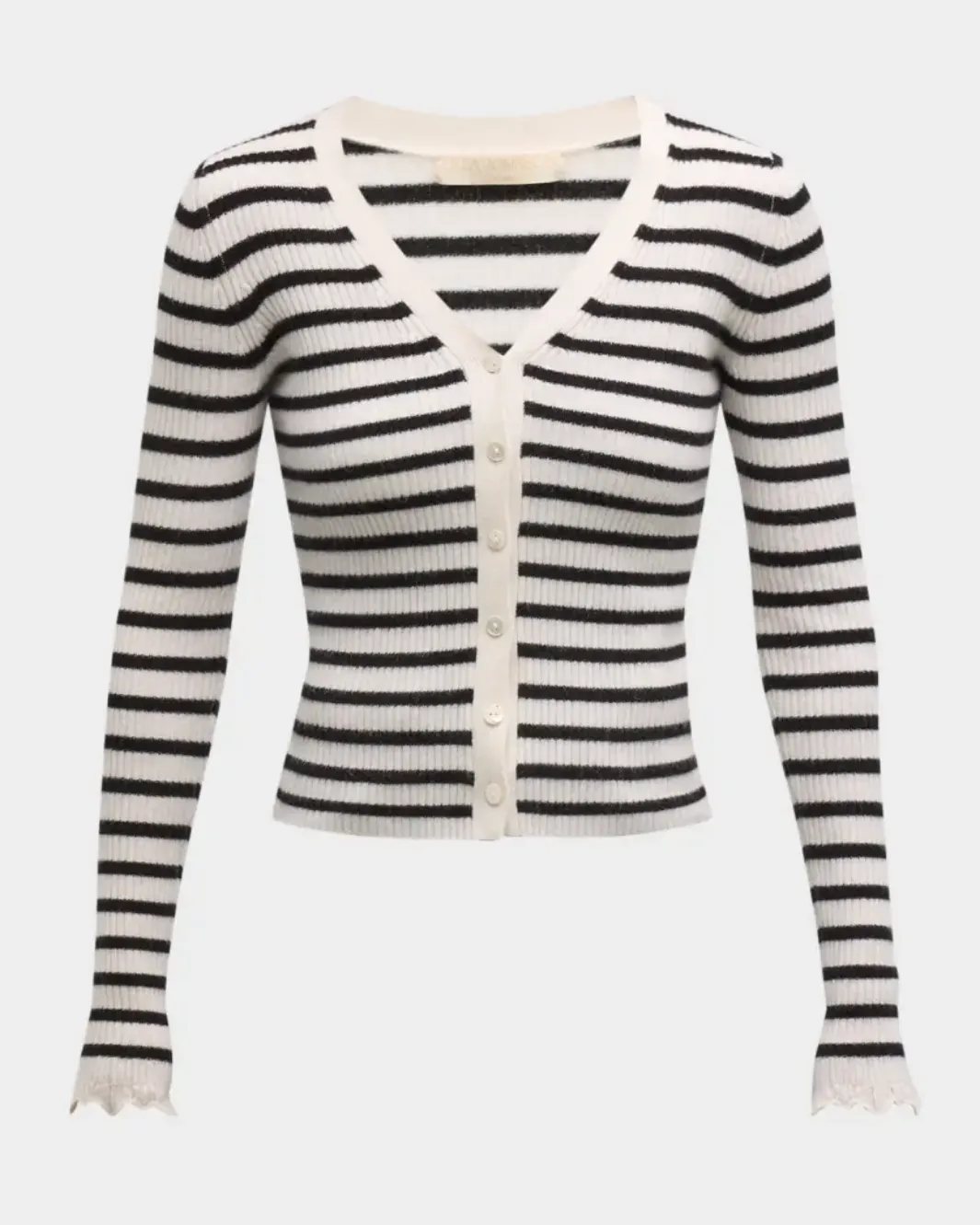 AERIS CARDIGAN IN NOIR STRIPE