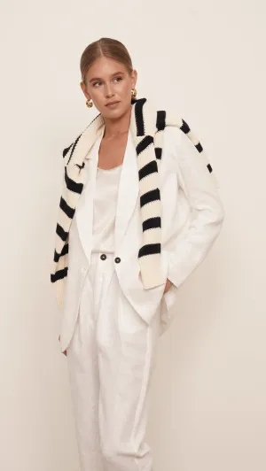 AINOHA BLAZER - WHITE