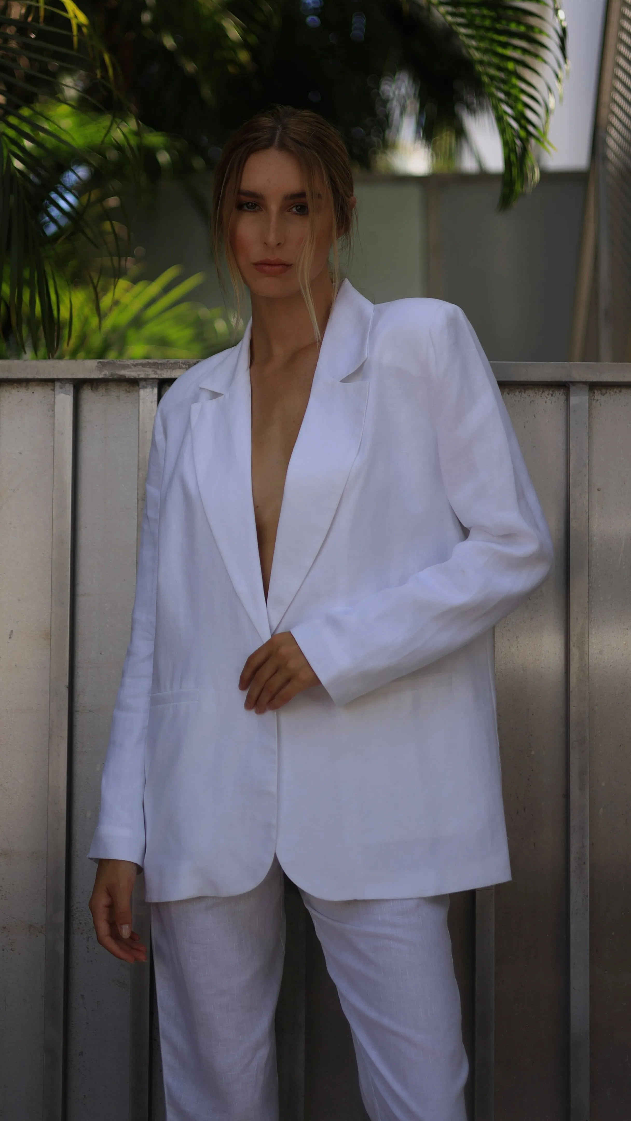 AINOHA BLAZER - WHITE
