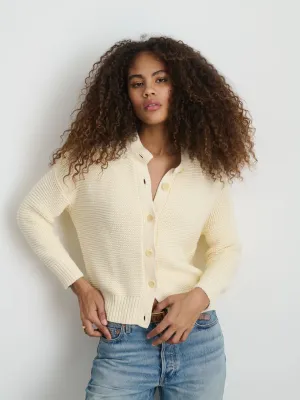 Alex Mill - Ivory Nico Cardigan in Cotton