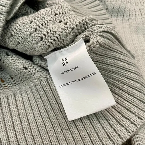 Alp N Rock Mint Green Seylah Wrap Cotton Sweater Cardigan Size S