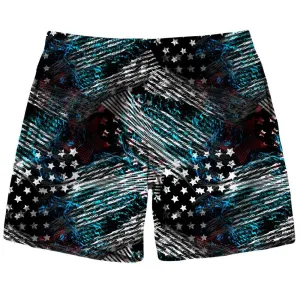 American Abstract Shorts