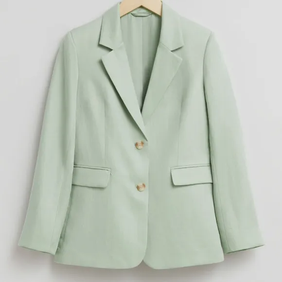&amp; Other Stories Linen Blazer