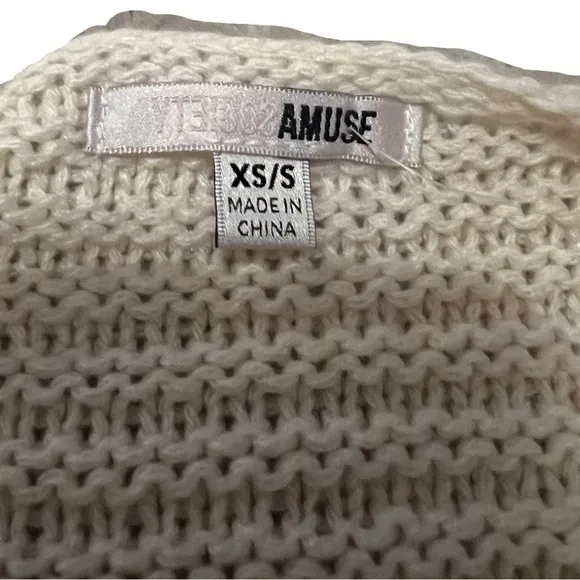 Amuse Society Let's Chill Sweater - Women's Size XS/S