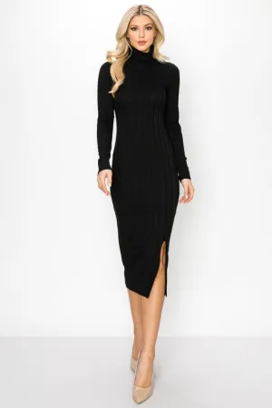 ANDI TURTLENECK BODYCON DRESS