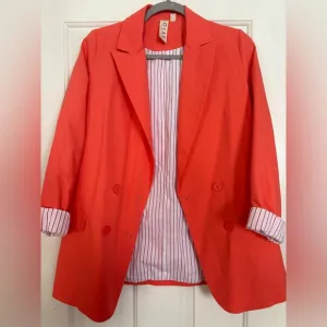 Anthropologie Dolan Linen blend blazer size small