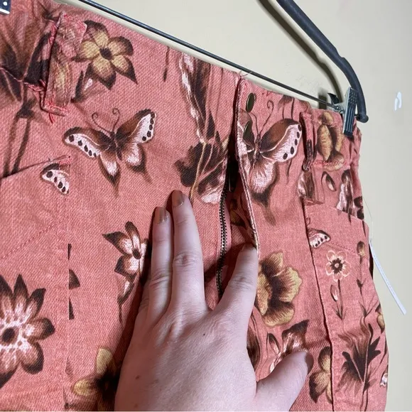 Anthropologie Jesse Printed Utility Shorts NEW