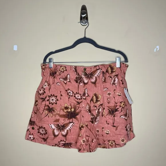 Anthropologie Jesse Printed Utility Shorts NEW