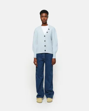 Apparis Anderson Ribbed Cardigan Sky