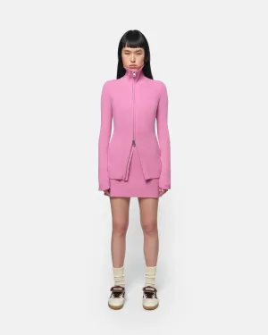 Apparis Nova Zip- up Cardigan Orchid