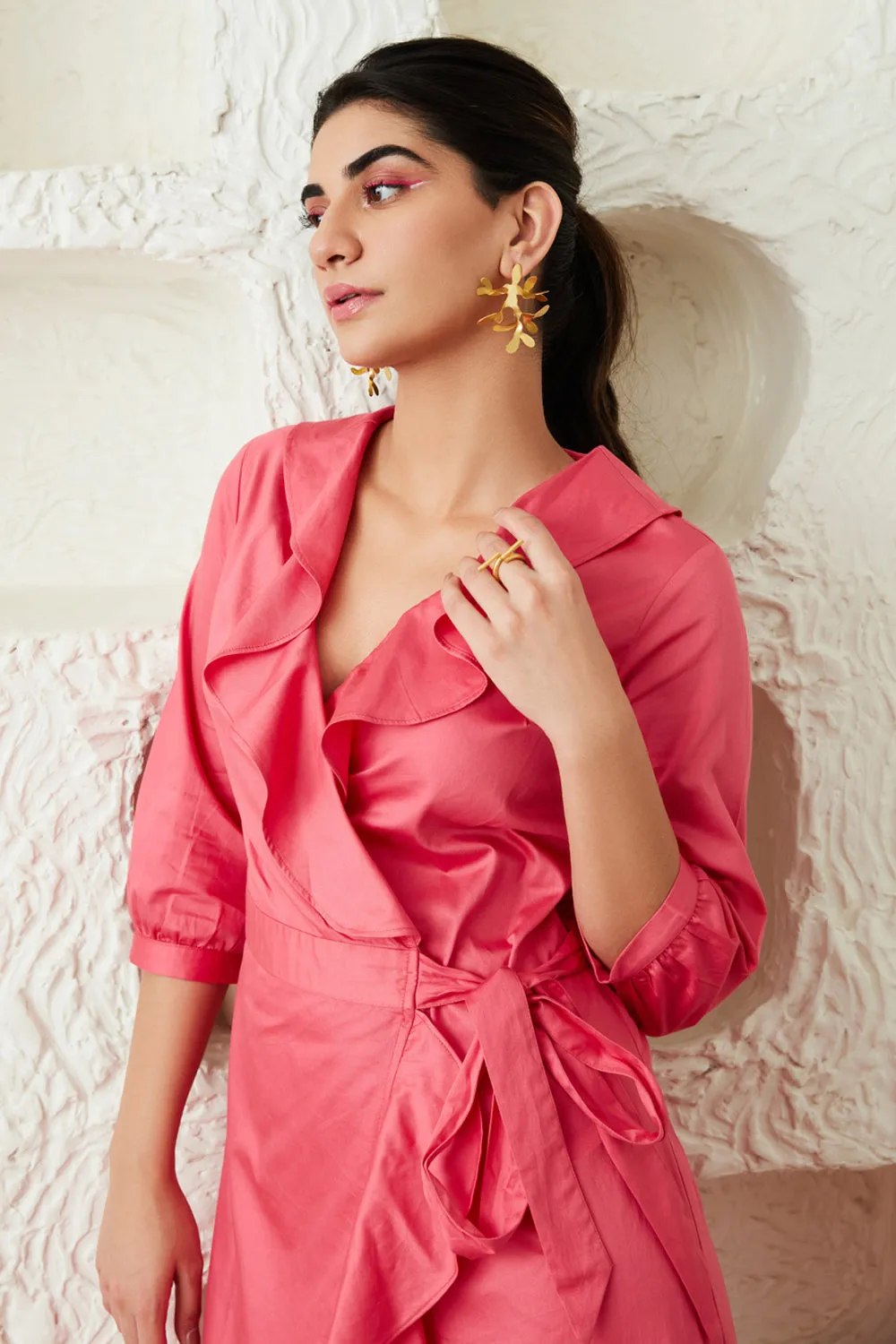 Arushi Mehra In Our Ariel Wrap Dress
