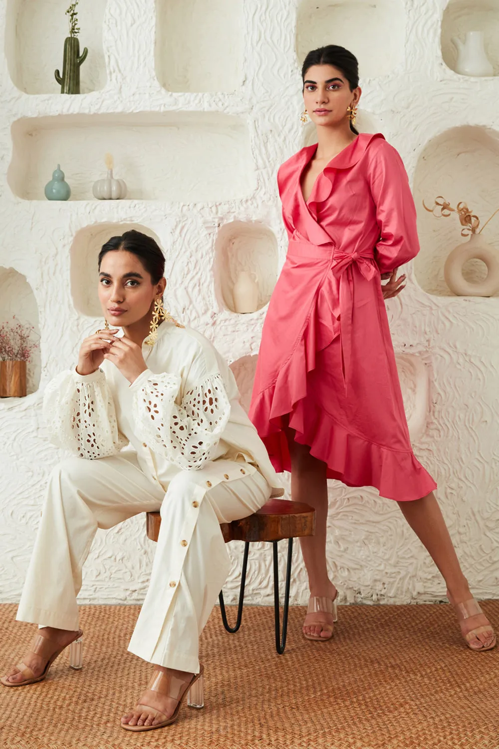 Arushi Mehra In Our Ariel Wrap Dress