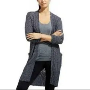 Athleta the Weekend Wrap Woman's Size XXS Blue Duster Cardigan