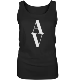 AV / Women's Tank Top with White AV Logo