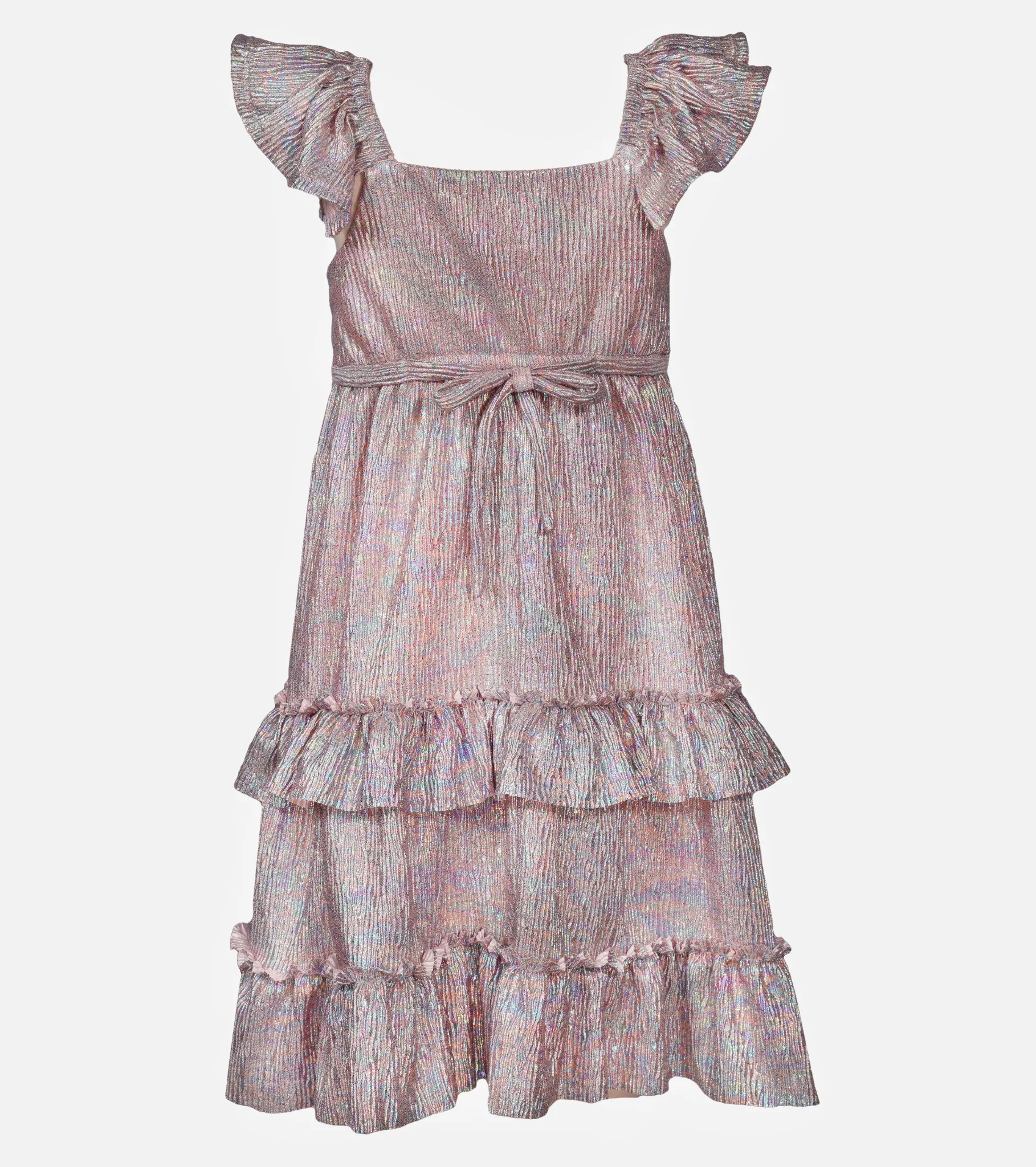 Ava Shimmer Midi Dress