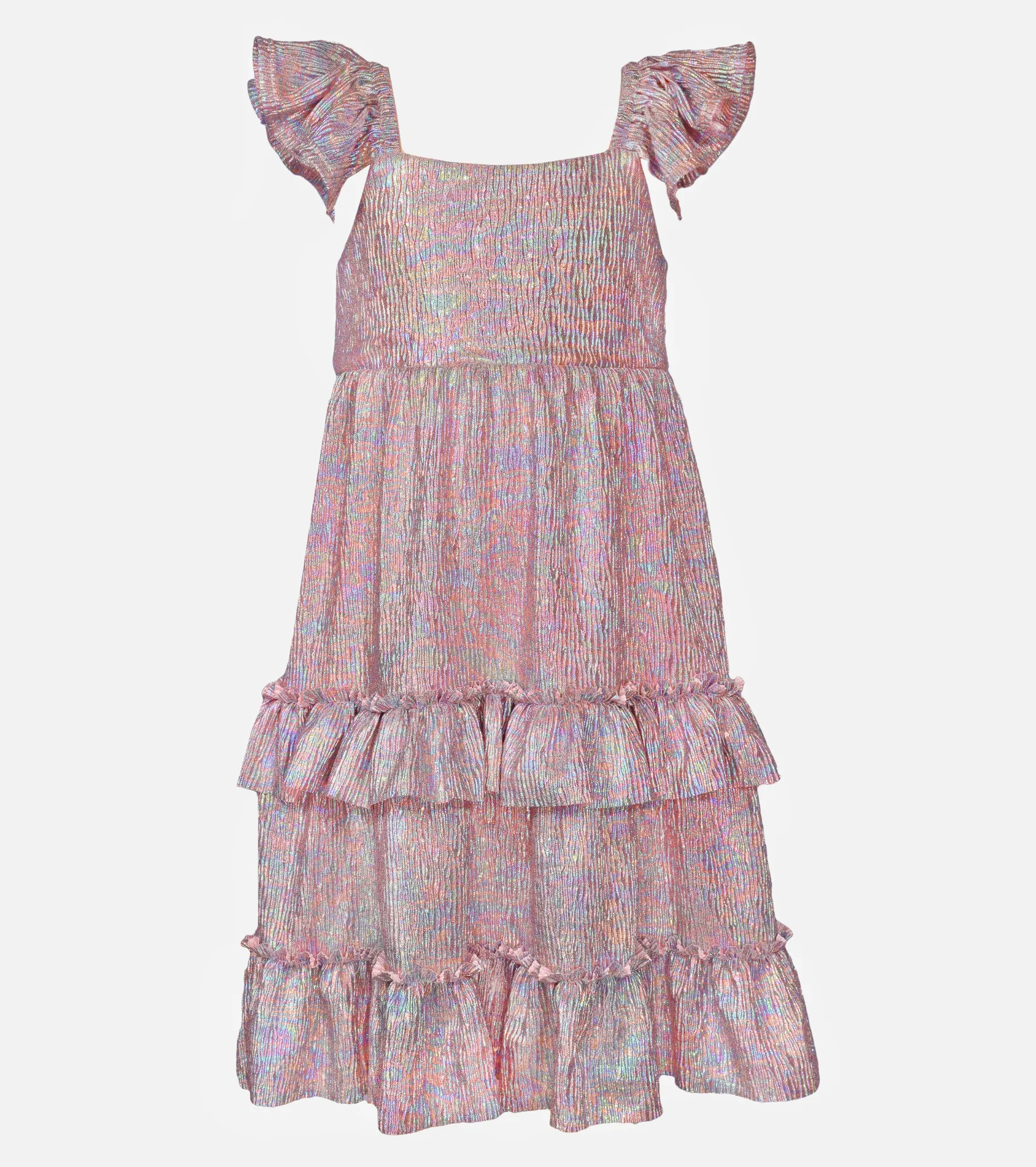 Ava Shimmer Midi Dress