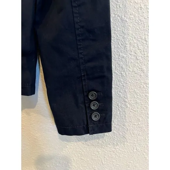 Banana Republic Blue 2 button Blazer Size 6 a973
