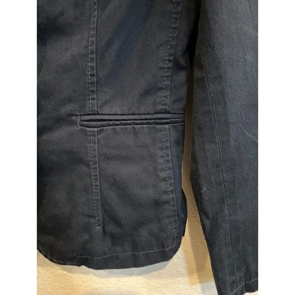 Banana Republic Blue 2 button Blazer Size 6 a973