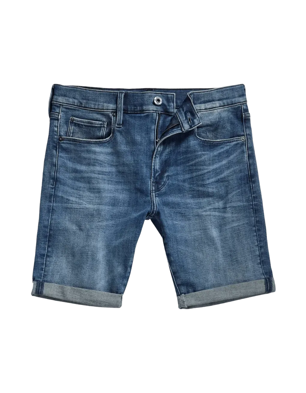 Bermudas 3301 Slim Denim Faded Cascade