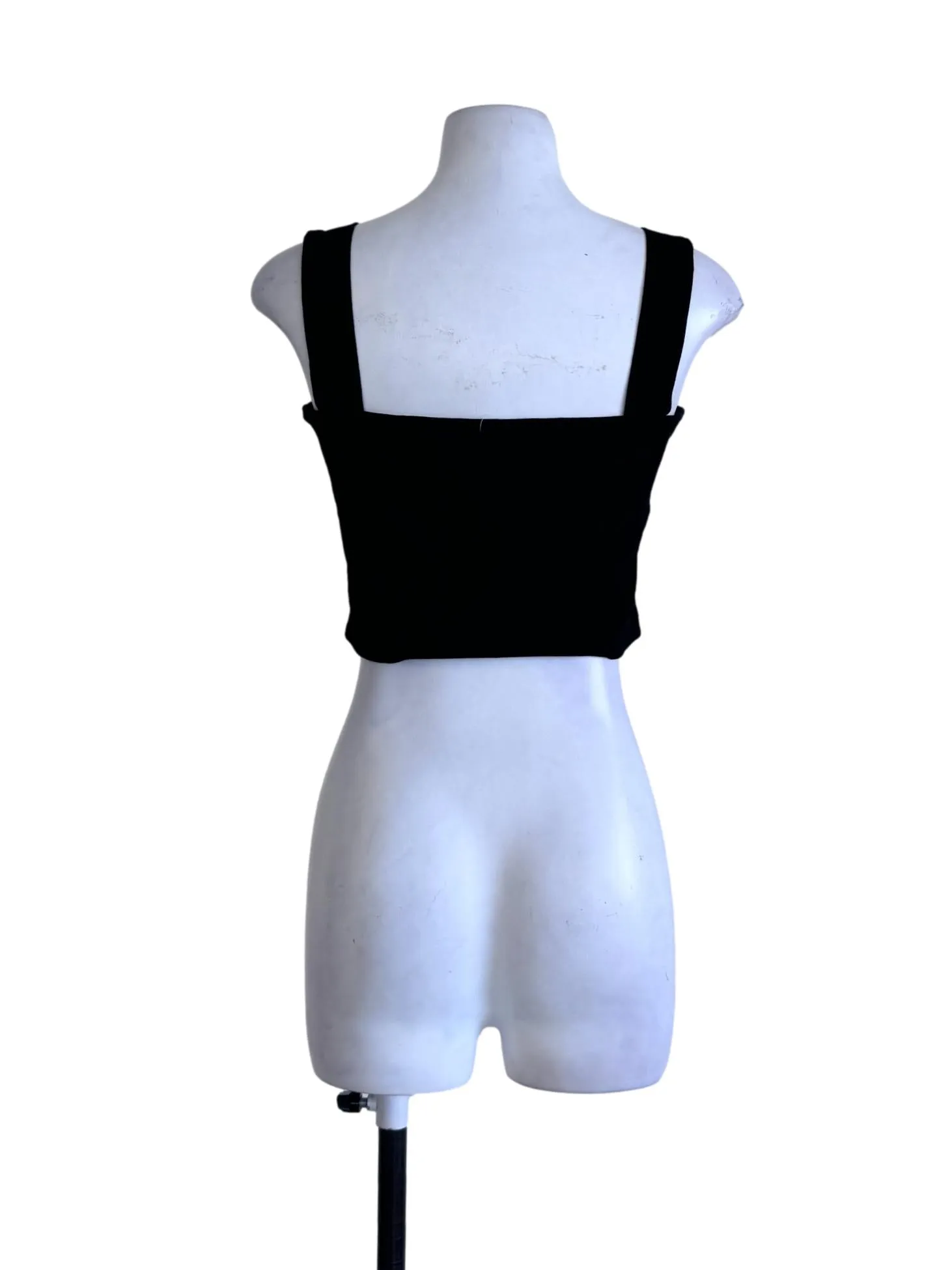 Black Crop Top