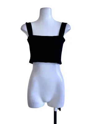 Black Crop Top