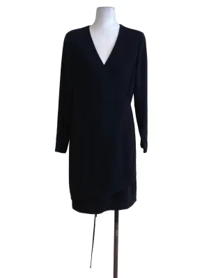 Black Wrap Dress