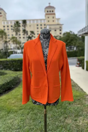 Blazer in Persimmon