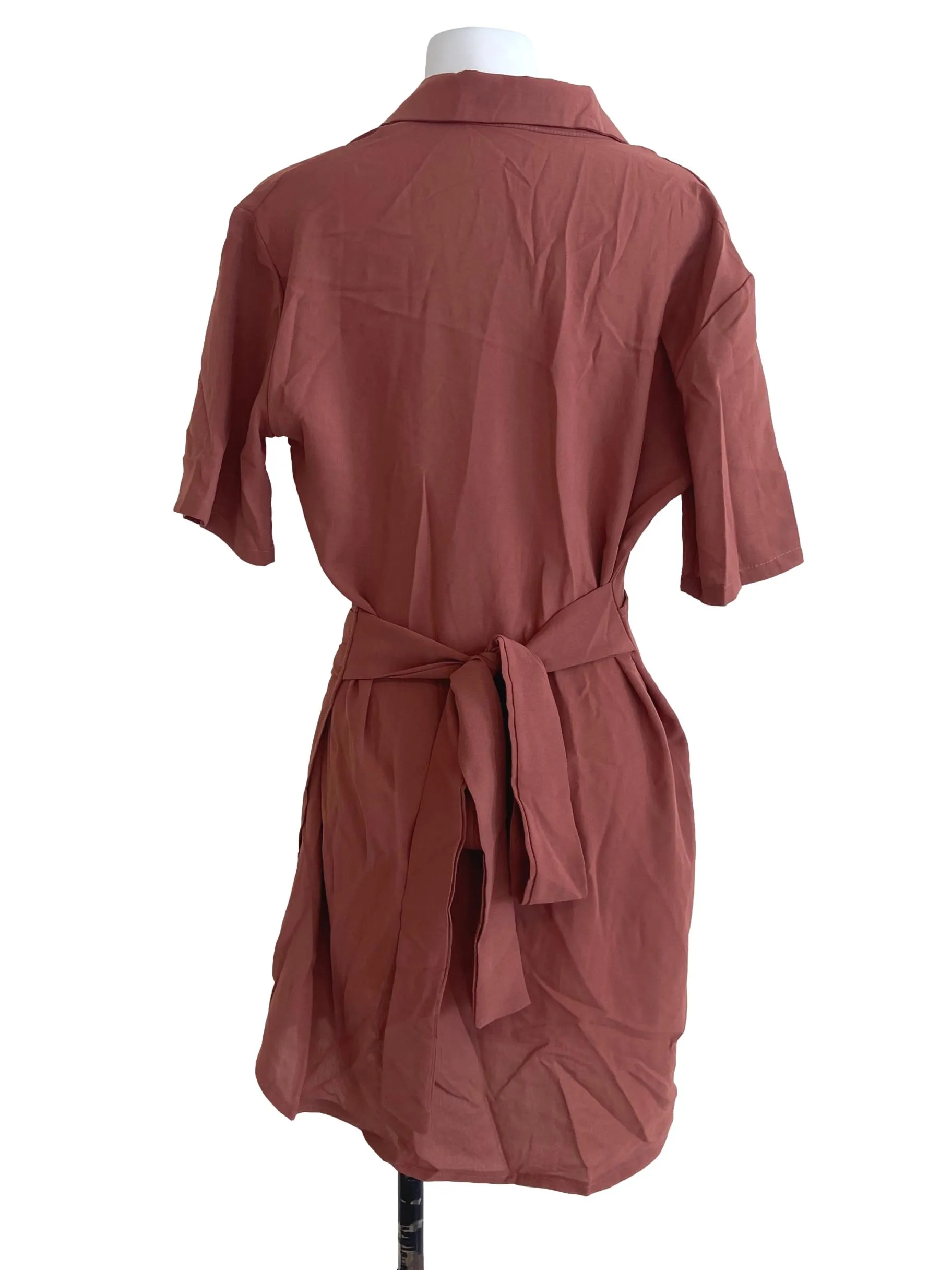 Blush Wrap Dress
