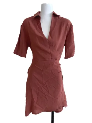 Blush Wrap Dress