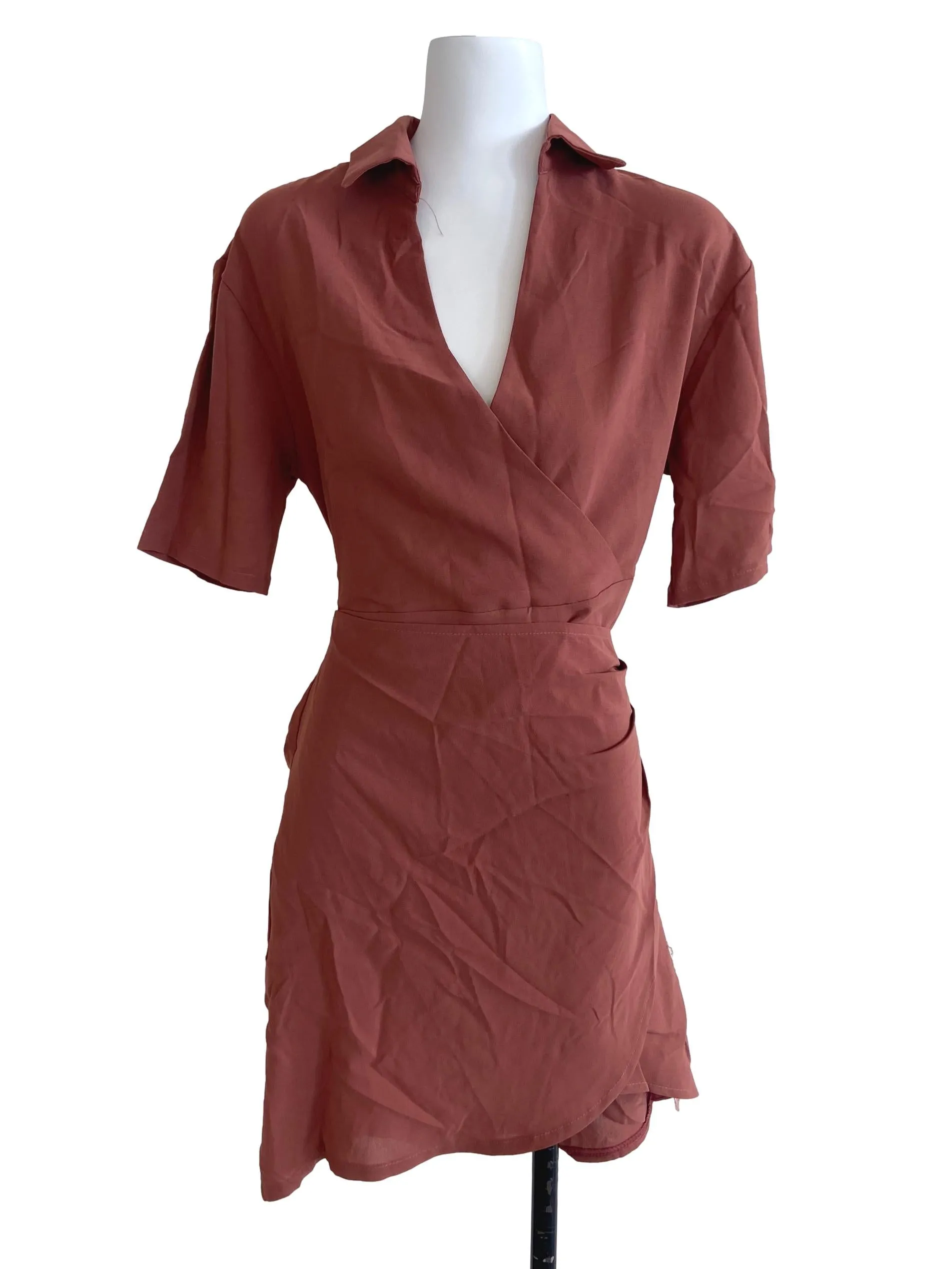 Blush Wrap Dress