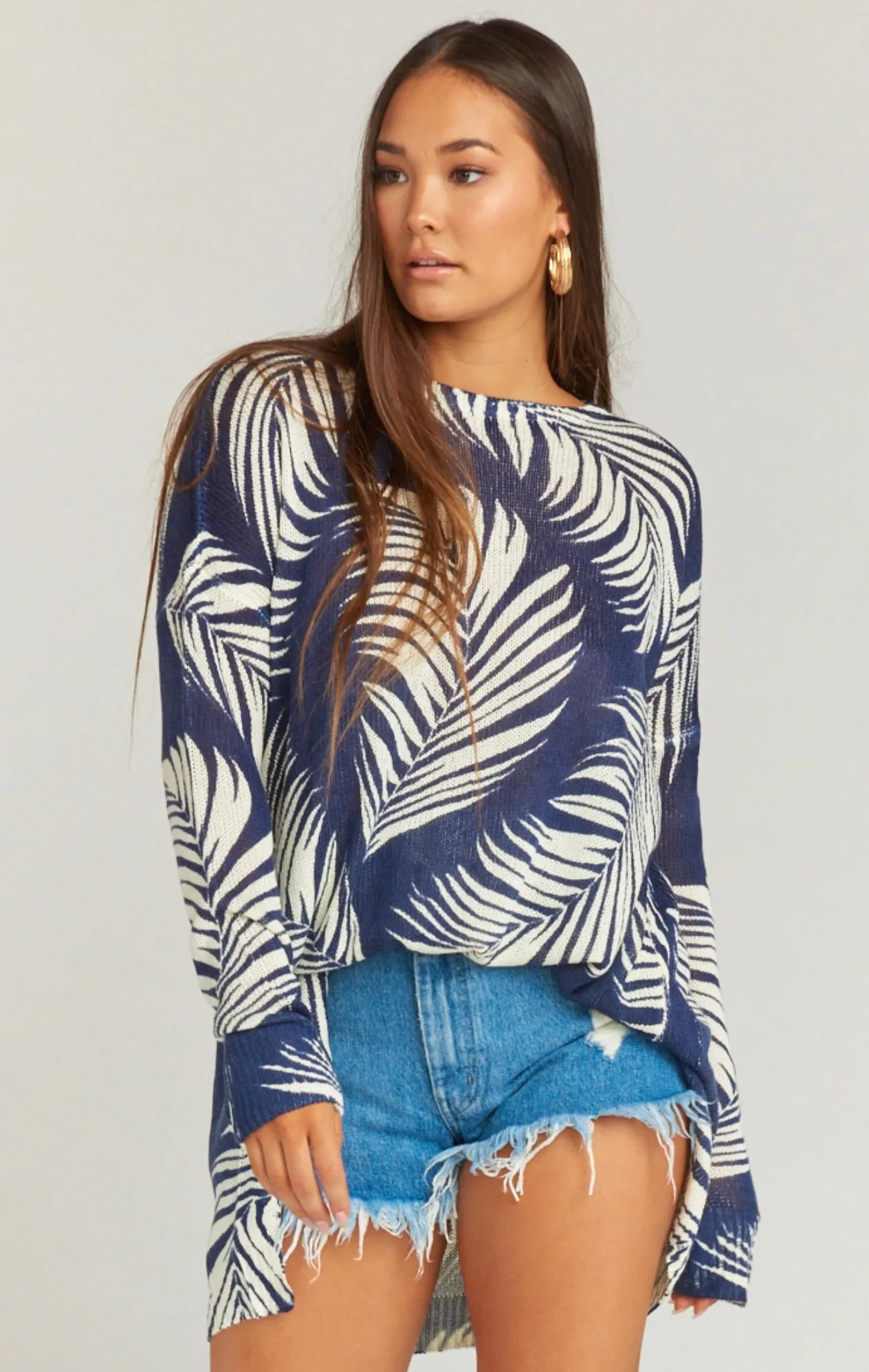Boca Palm Sweater